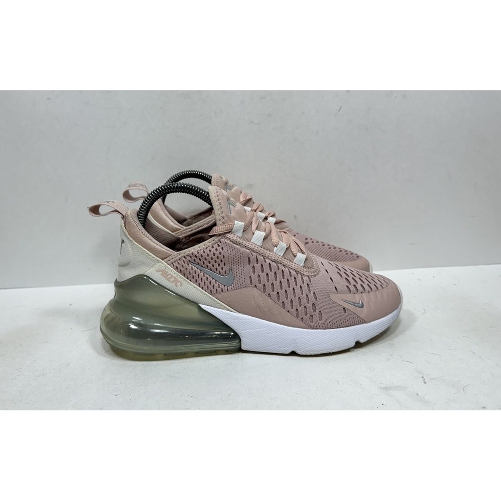 Nike Air Max 270 Womens Sz 7 Pink Oxford Metallic Shoes Sneakers DM8326-600